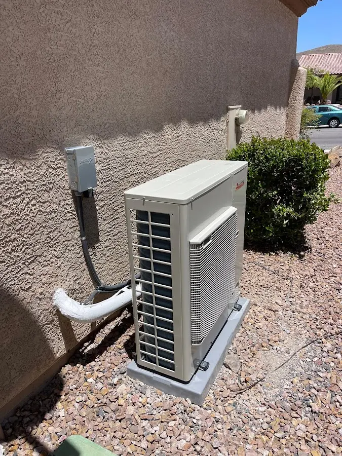 Residential air conditioning condenser unit in Union City